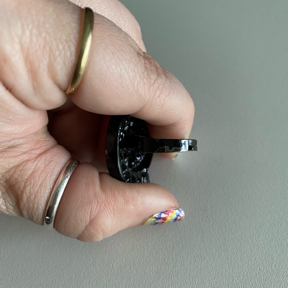 Multi rhinestone adjustable ring - Picture 4 of 4